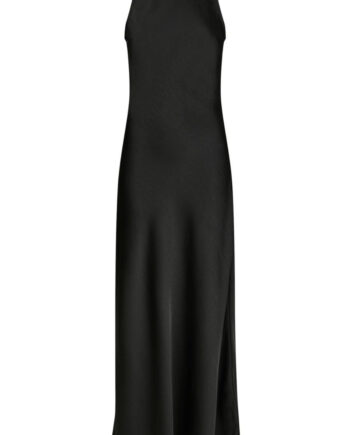 Neo Noir Kjole Celinie Heavy Sateen Black