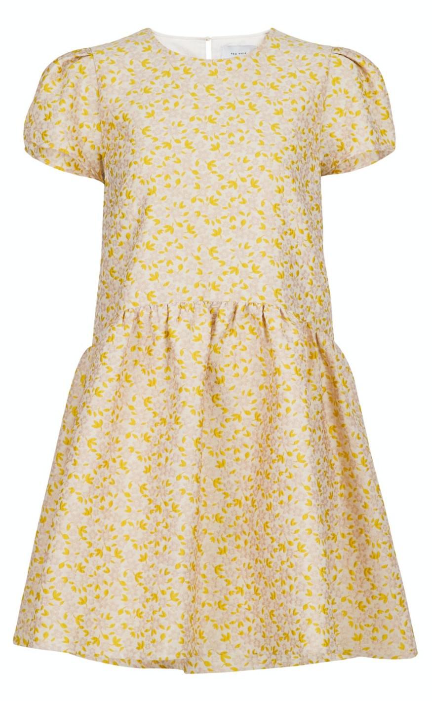 Neo Noir Kjole Faithe Yellow
