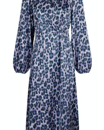 Neo Noir Kjole Hannah Leo Frenzy Blue Wave