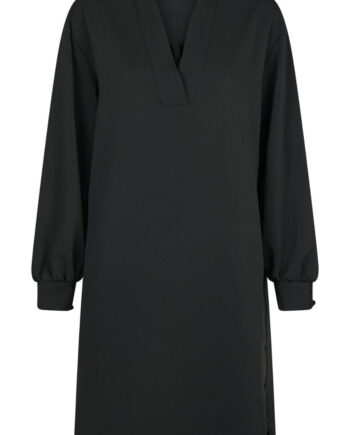 Neo Noir Kjole  Lexia Crepe Black