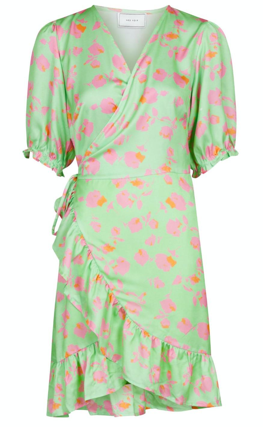 Neo Noir Kjole Marsa Love Rose Light Green