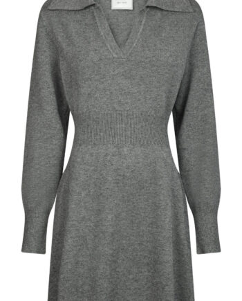 Neo Noir Kjole Melia Dark Grey Melange