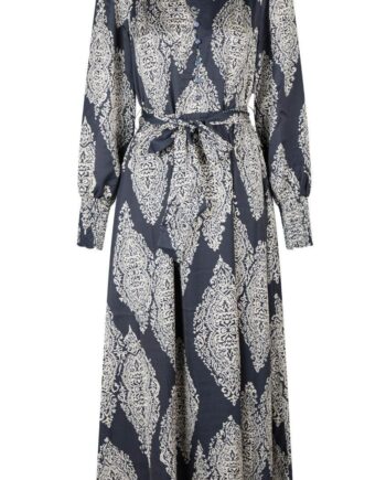 Neo Noir Kjole Novalee Paisley Drop Navy