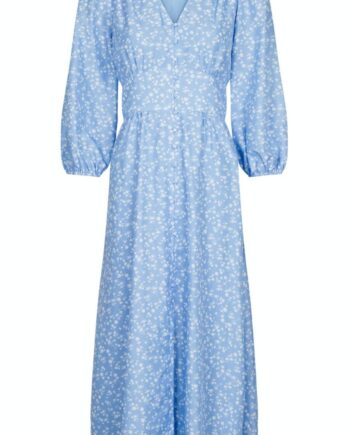 Neo Noir Kjole Olana Light Blue