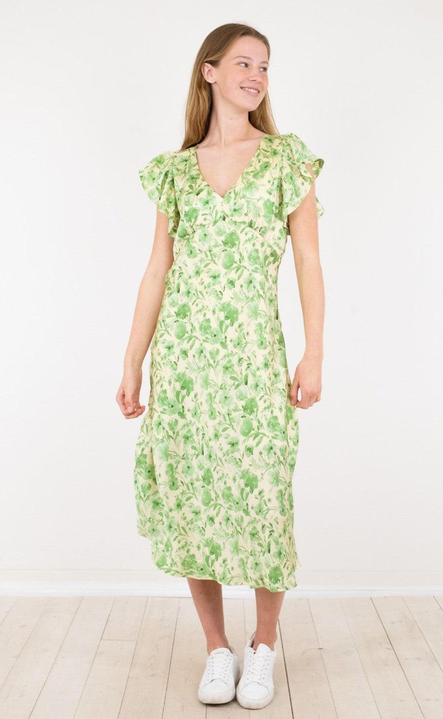Neo Noir Kjole Zahara Light Green