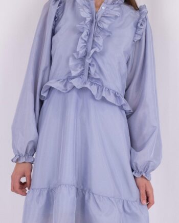 Neo Noir Kjole Zinka Light Blue