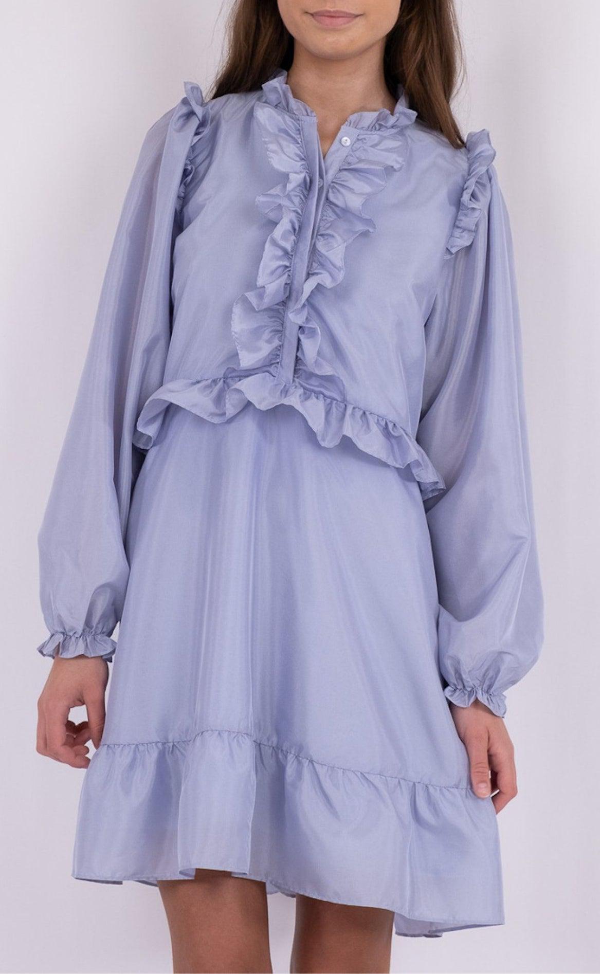 Neo Noir Kjole Zinka Light Blue