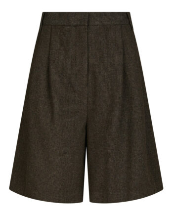 Neo Noir Shorts Nika Mini Brown Melange