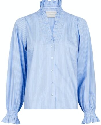 Neo Noir Skjorte Brielle Light Blue