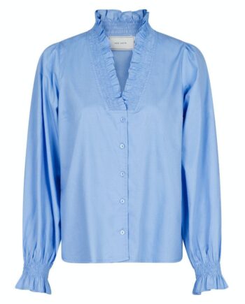 Neo Noir Skjorte Brielle  Sky Blue