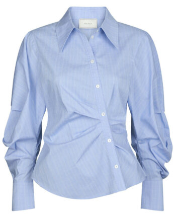Neo Noir Skjorte Neolla Flannel Light Blue
