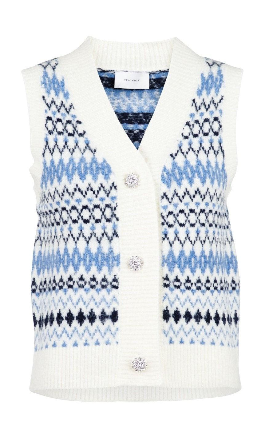 Neo Noir Vest Soella Stitch Navy