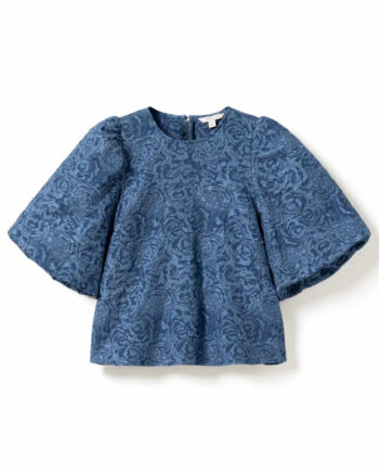 Noella Bluse Shelly Dusty Blue