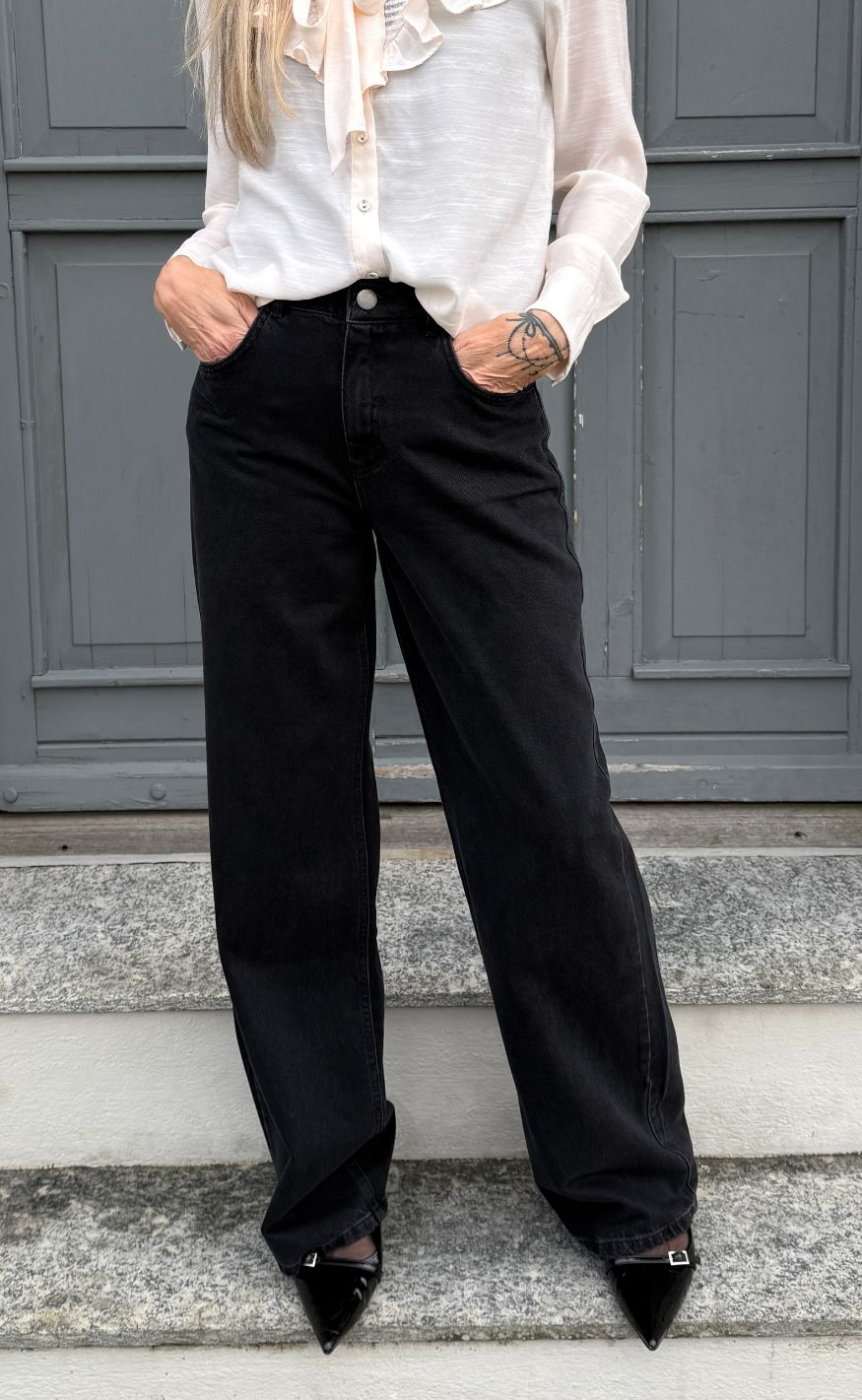 Noella Bukser Katy Black Wash