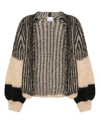 Noella Cardigan Liana Cream Black