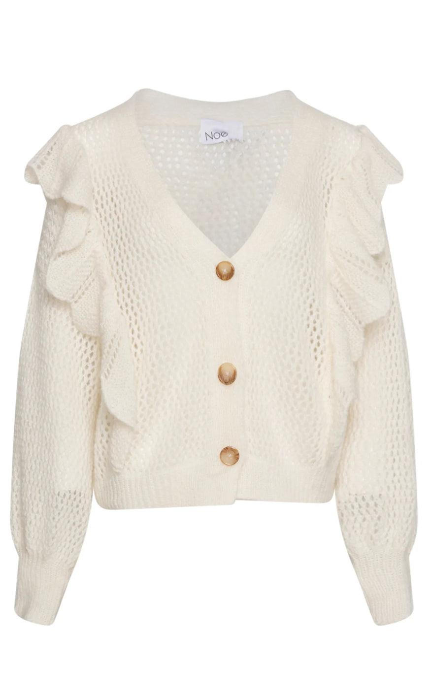 Noella Cardigan Rosa Cream