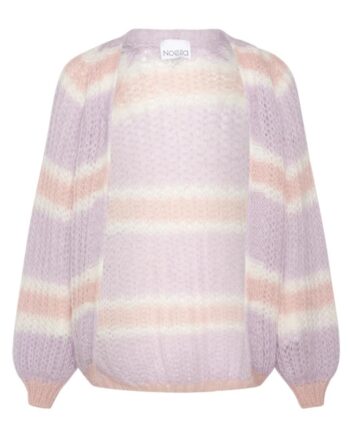 Noella Cardigan Vera  Lilac Rose White Mix