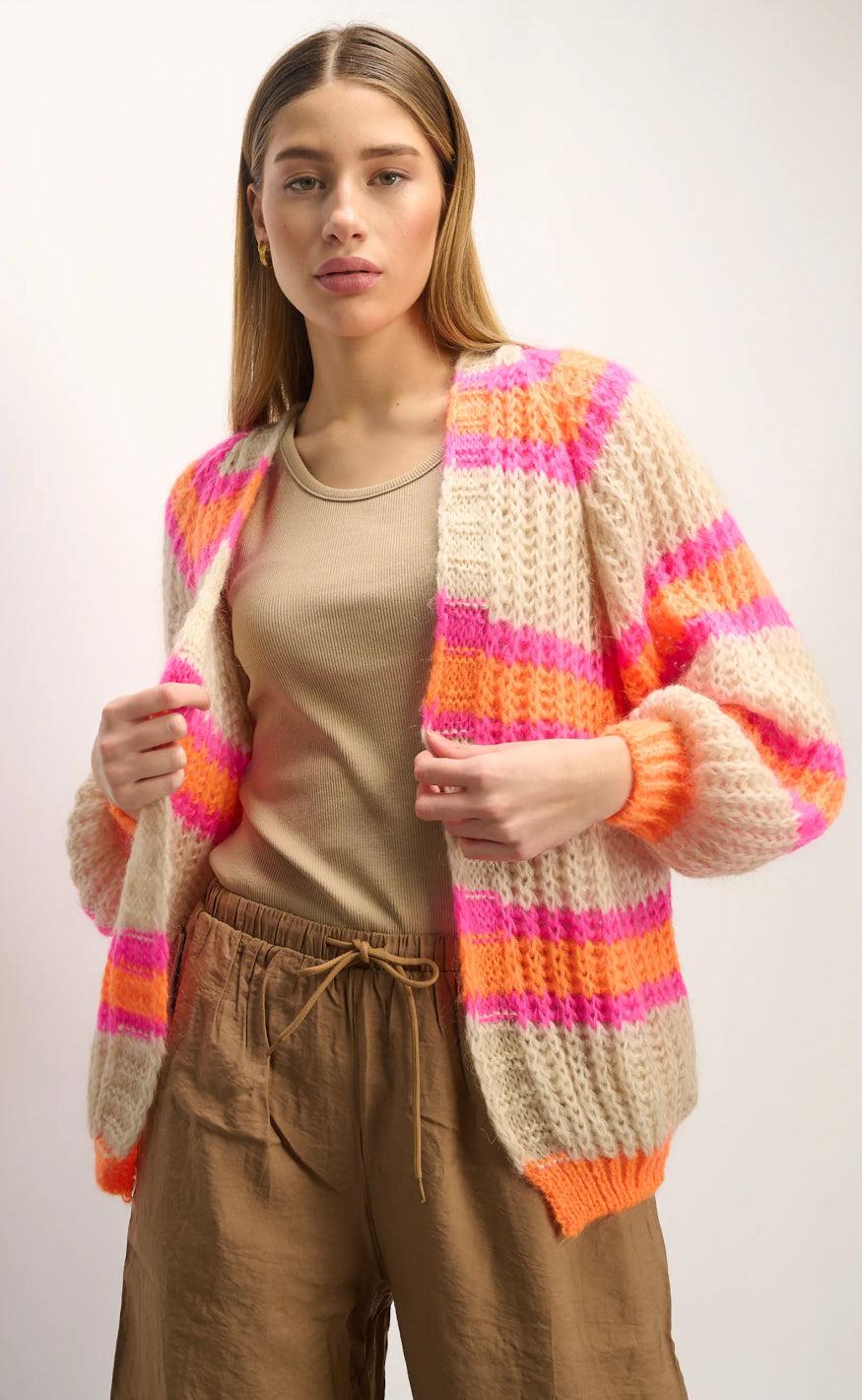 Noella Cardigan Vera Multi Mix