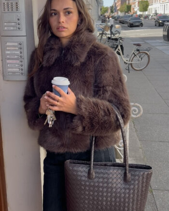 Noella Jakke Kallysta Chocolate Brown
