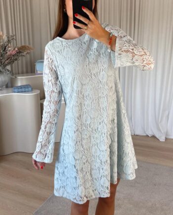Noella Kjole Mira Scoop Light Blue