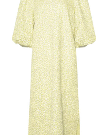 Noella Kjole Reno Pastis Long Buttercup Yellow