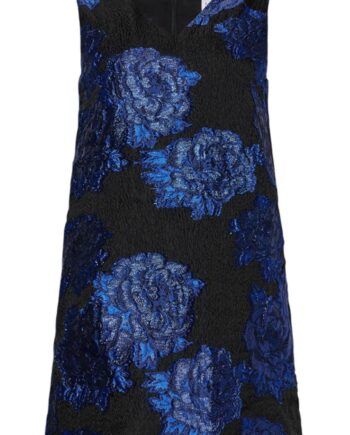 Noella Kjole Taylor  -neck Blue Mix