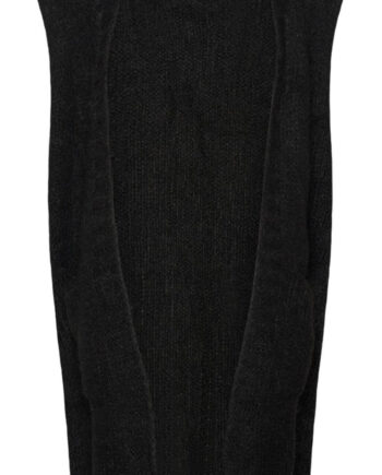 Noella Strik Vest Fora Black