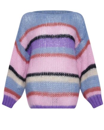 Noella Striktrøje Rona Mix Stripe