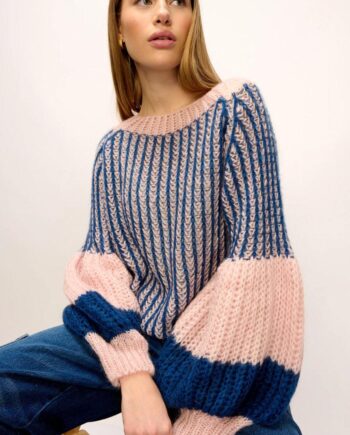 Noella Sweater Liana Rose Navy