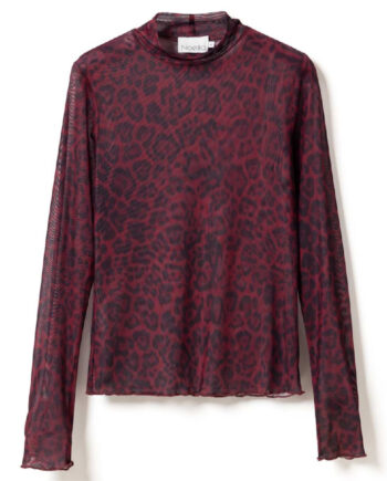 Noella Top Libi Chinara Red Print