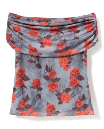 Noella Top Mattie Divinia Blue Print