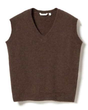 Noella Vest Leatrice Dark Brown