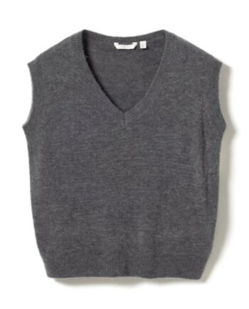 Noella Vest Leatrice Dark Grey Melange