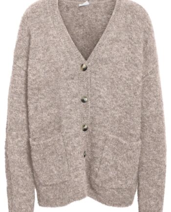Noisy May Cardigan Dolly Silver Mink