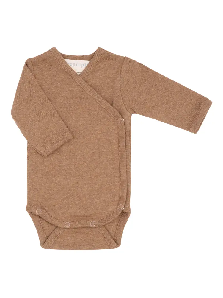 Nyfødt Slå-om Body Almond 50 Cm