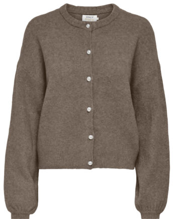 Only Cardigan Isabella Walnut Melange