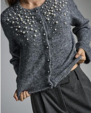 Only Cardigan Miggie Medium Grey Melange