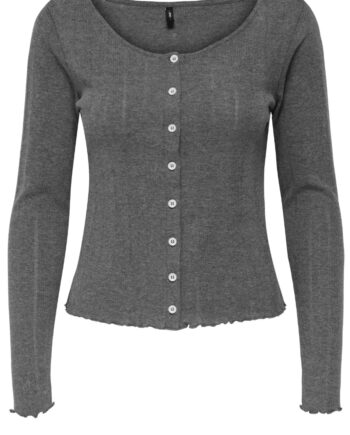Only Cardigan Tenna Dark Grey Melange