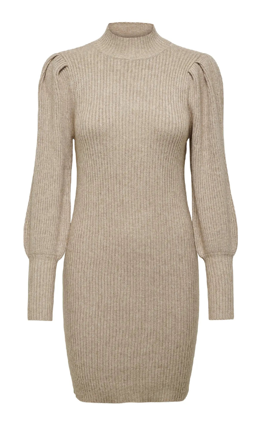 Only Kjole Katia Mocha Meringue    Melange