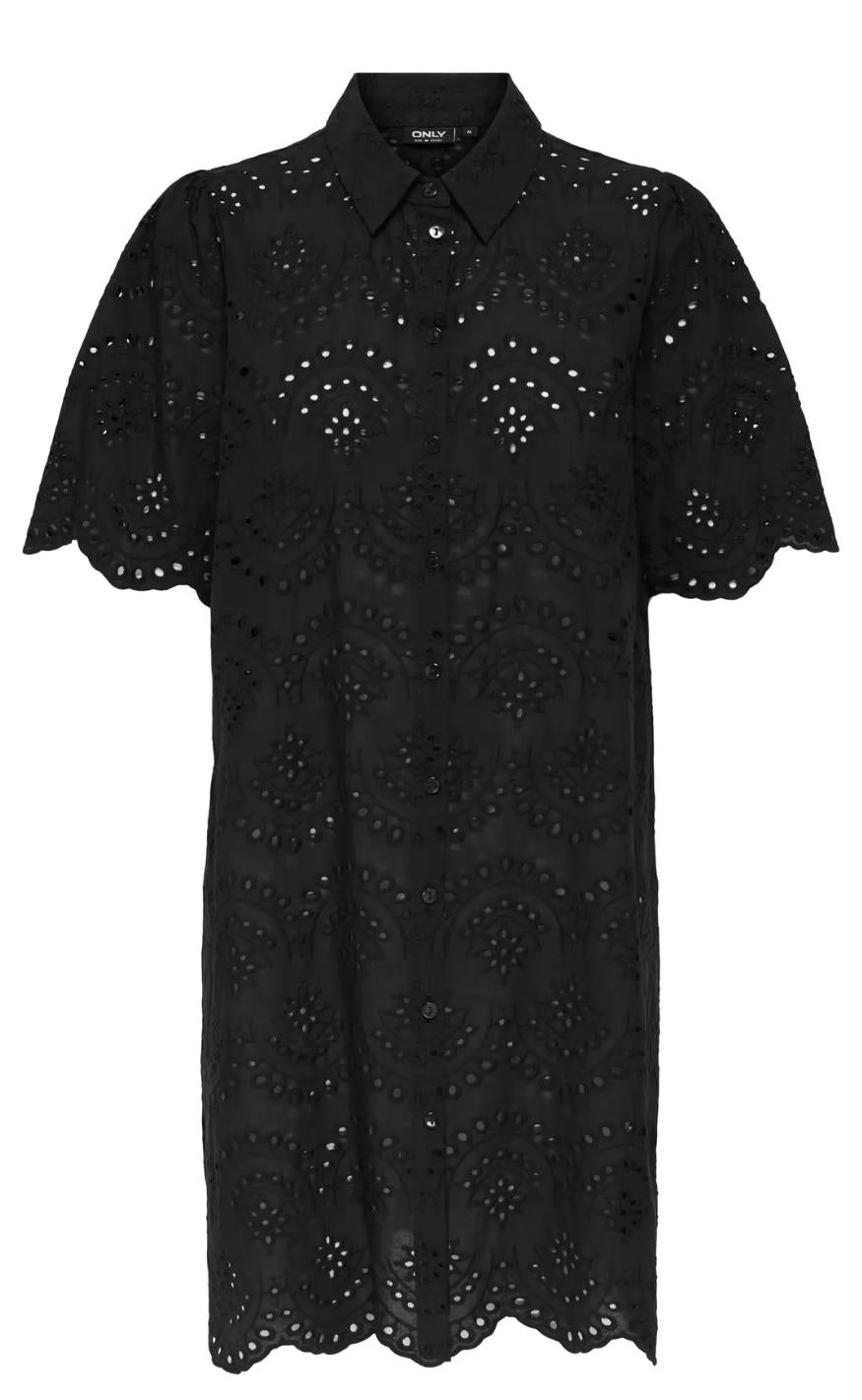 Only Kjole Valais     Black