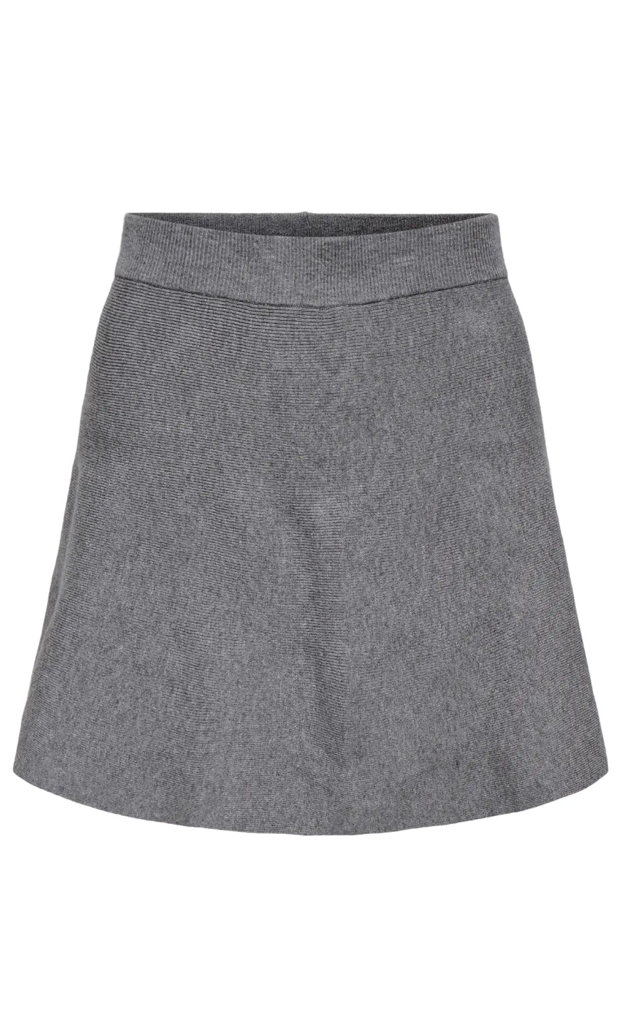 Only Nederdel Cosima Medium Grey Melange