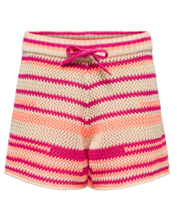 Only Shorts Merida Life Fuchsia Fedora Ecru Papaya Punch