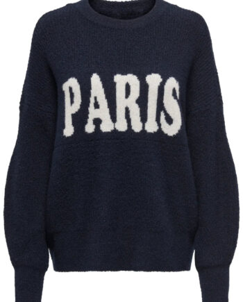 Only Striktrøje Jerico Dark Navy