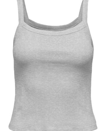Only Top Vira Light Grey Melange