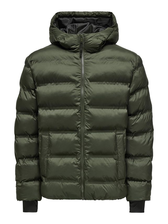 Onsunion Seamles Life Hood Puffer
