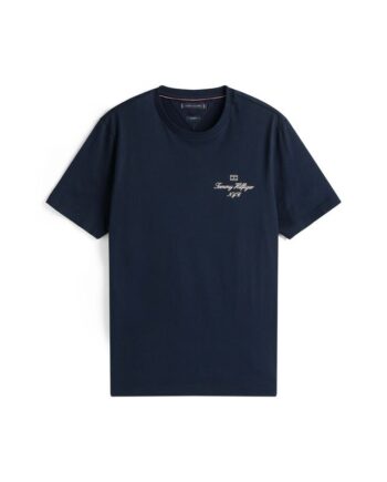 Outline Flag Script Tee