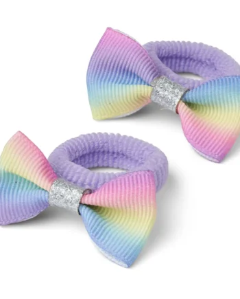 Pak Hårelastikker Rainbow One-size