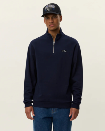 Patch Half-zip Sweatshirt