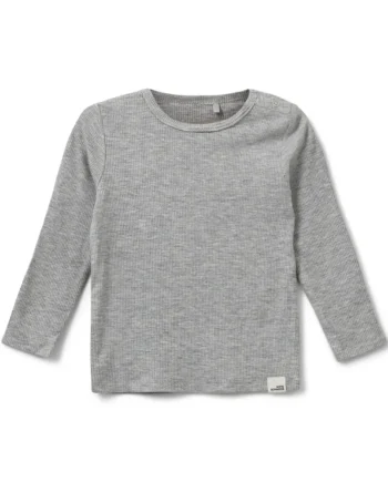 Petricia Langærmet  -shirt Grey Melange 92