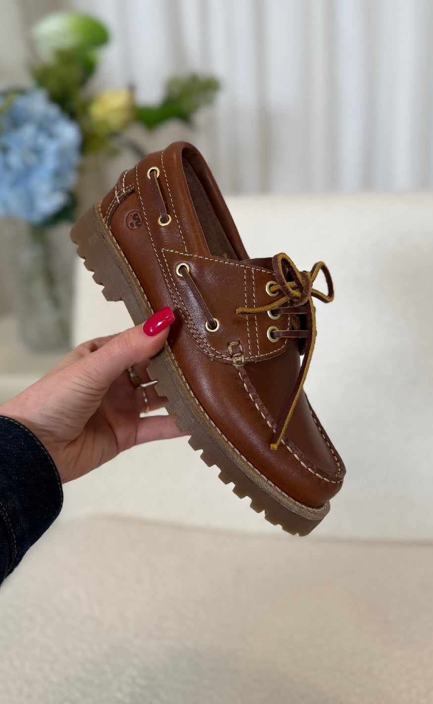 Phenumb Loafers Rudder Brandy